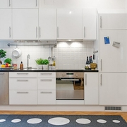 49平白色梦幻住宅欣赏厨房设计