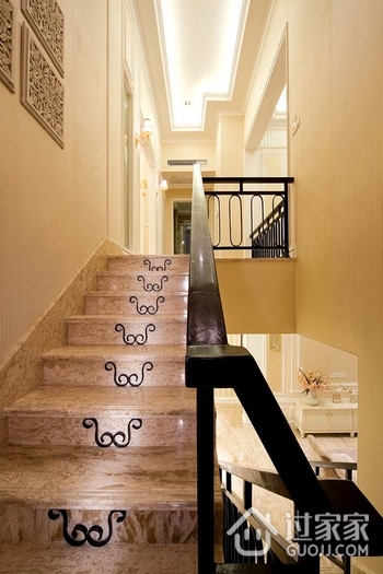 欧式复式设计楼梯