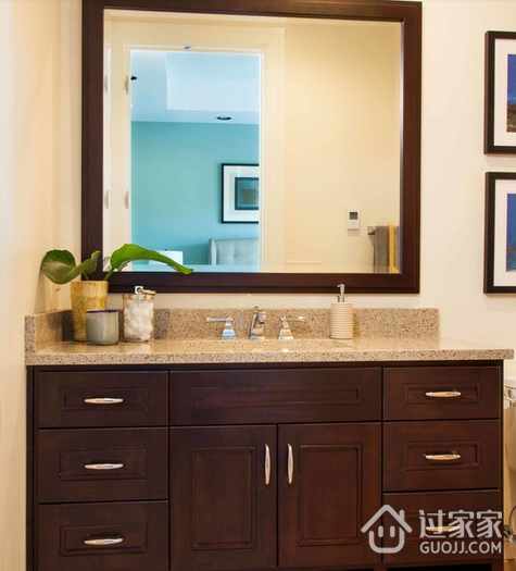 227平美式别墅欣赏洗手间设计