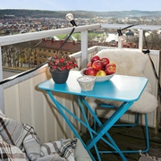 北欧风情温馨两居室欣赏阳台