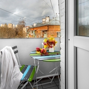 白色现代北欧舒适住宅欣赏阳台设计