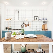 60平时尚简约公寓欣赏厨房设计
