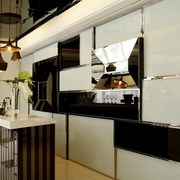 现代港式独栋别墅欣赏厨房设计