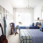 白色浪漫地中海风格欣赏卧室陈设
