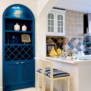奢华地中海三居室欣赏厨房设计