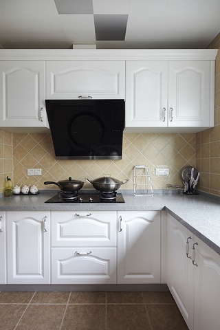 115平欧式三居室欣赏厨房设计