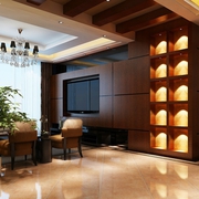 中式风格温馨效果图欣赏客厅效果