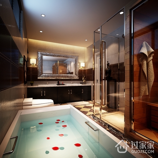 欧式风格装饰住宅设计浴池