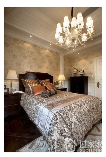 欧式风格别墅套图设计卧室效果