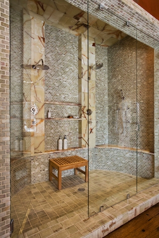 美式设计装饰效果图欣赏淋浴间