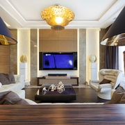 新古典舒适住宅欣赏客厅设计图