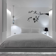 白色极简现代住宅欣赏卧室