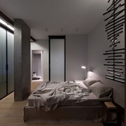 开放现代风公寓欣赏卧室设计