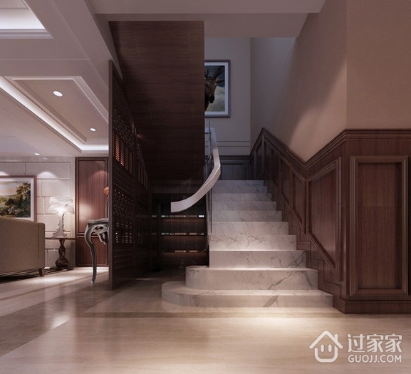118平新古典三居室欣赏楼梯
