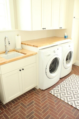 简约风格公寓效果图洗衣机