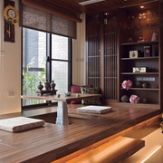 中式禅风两室一厅欣赏茶室