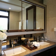 135平新古典风格住宅欣赏洗手间
