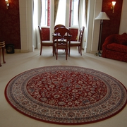 欧式风格样板房地毯