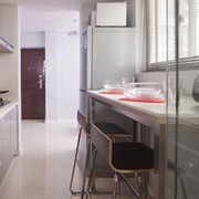 50平米现代一居室效果欣赏厨房