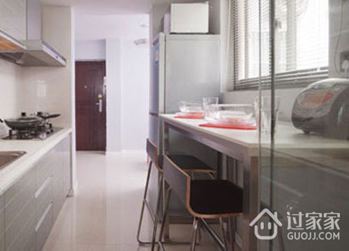 50平米现代一居室效果欣赏厨房