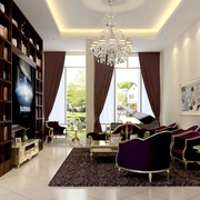 古典设计美式别墅欣赏客厅
