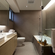 简约风格设计住宅卫生间效果图设计