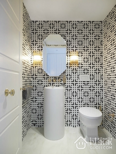 温馨浪漫白色别墅欣赏卫生间设计