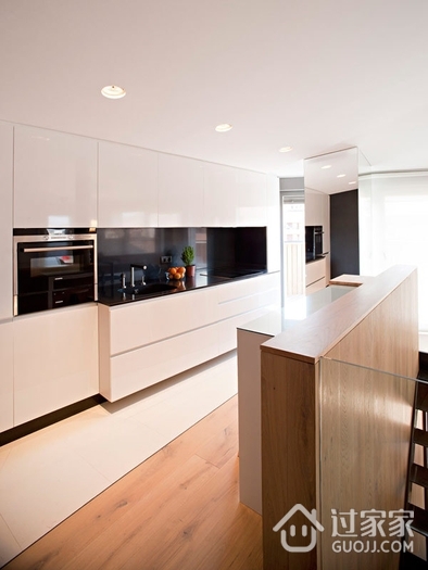 80平开放式现代住宅欣赏厨房