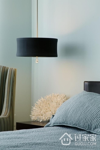 简约装饰住宅设计效果套图卧室灯具