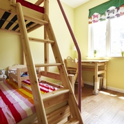 120平舒适简约四居欣赏儿童房设计