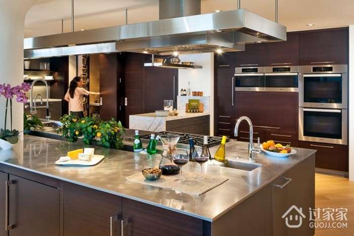 现代风格设计住宅装饰厨房效果