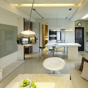 现代设计风格效果图赏析客厅