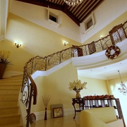 简约温馨装饰别墅欣赏楼梯间设计