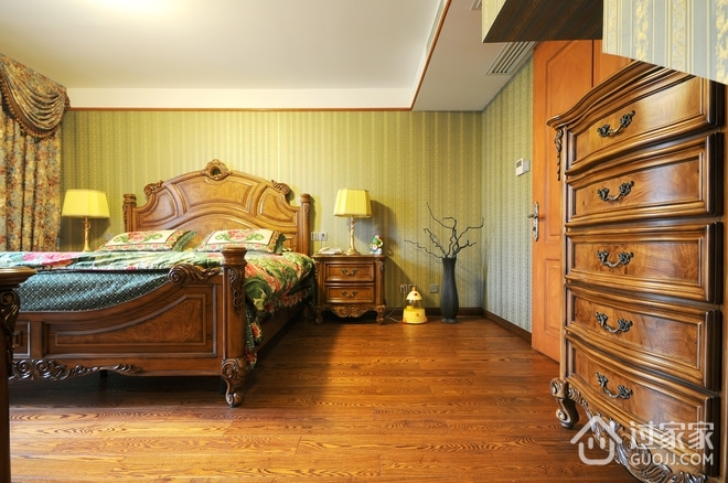 230平欧式风格装饰欣赏卧室设计