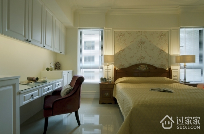 舒适与动感美式住宅欣赏卧室效果