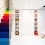 现代舒适复式住宅欣赏楼梯间设计