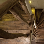 中式古典风木质楼梯