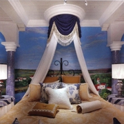 地中海温馨效果图欣赏卧室