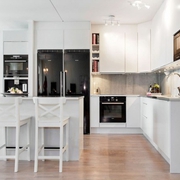 清澈洁净北欧住宅欣赏厨房设计