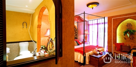 东南亚住宅装饰设计效果套图卧室