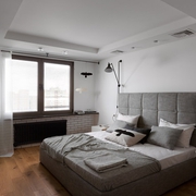 101平白色现代住宅欣赏卧室