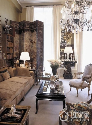 欧式时尚别墅设计欣赏客厅