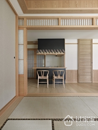 自然风雅日式住宅欣赏客厅设计