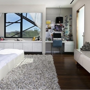 现代230平舒适别墅欣赏卧室设计