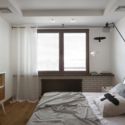 101平白色现代住宅欣赏卧室效果