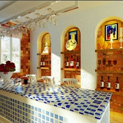104平温馨地中海住宅欣赏餐厅