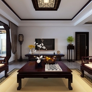 古典中式家居案例欣赏客厅效果