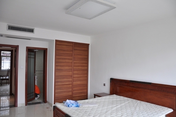 白色新中式风格住宅欣赏卧室