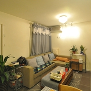 淡雅日式风格住宅欣赏客厅