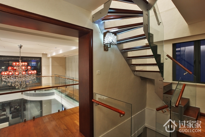 复试现代风格住宅设计楼梯间